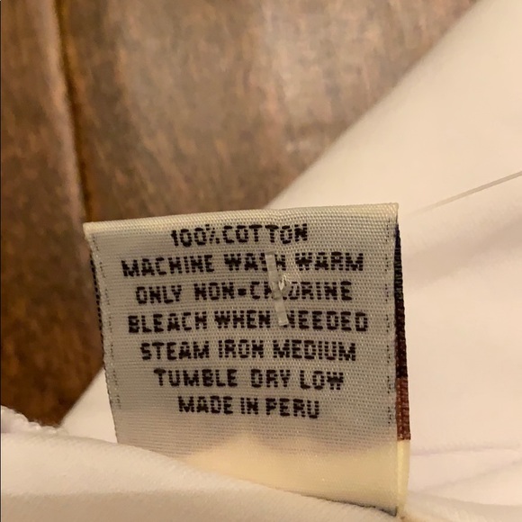 NWT Luigi Kids White with Periwinkle Picot Trim Shirt- 8 Price Firm - Picture 7 of 9